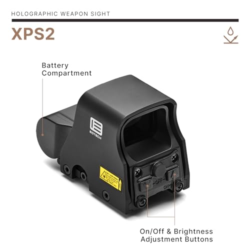 EOTECH Holographic Weapon Sight with Single Red Dot Reticle Black