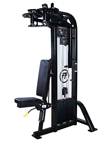 French Fitness Tahoe PEC Fly/Rear Delt Machine Black