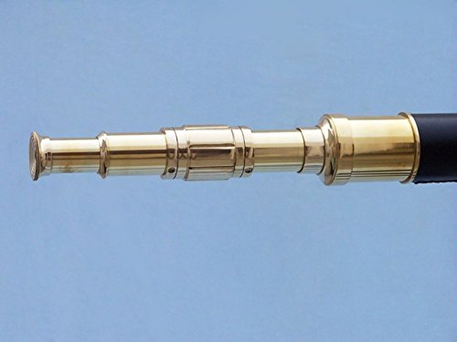 Handcrafted Nautical Decor Hampton Brass Admiral Telescope 60