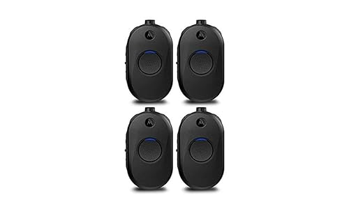 Motorola CLP1080e UHF 8 Channel 1 Watt Two-Way Radio 4-Pack Black