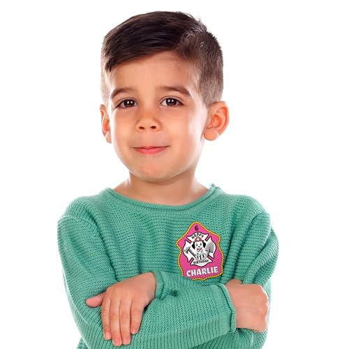 Kenco Kids Customizable Plastic Firefighter Hats Red