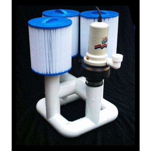 Natural Current Water Products NCSBF18K Savior Bottom Feeder Pool and Spa Pump and Filter System 18000-Gallon