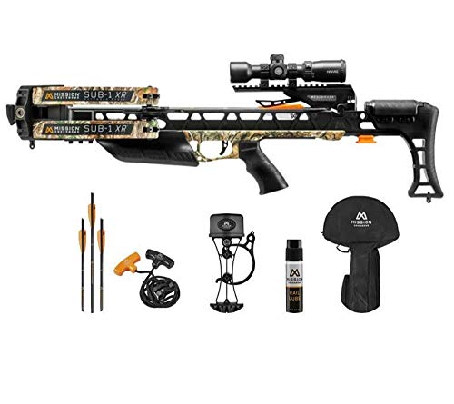 MATHEWS Mission Archery Sub-1 XR 410FPS RT Edge Camo Crossbow Pro Package Camouflage