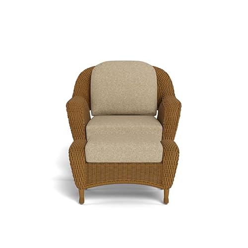 Tortuga Outdoor Sea Pines Wicker Chair and Ottoman Bundle Mojave