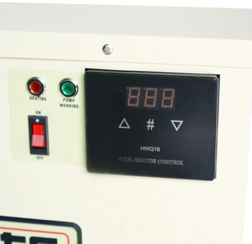 TenRit 18KW ST-18 Water Thermostat Heater for Pool/SPA/Shower/Bath/Pond Beige
