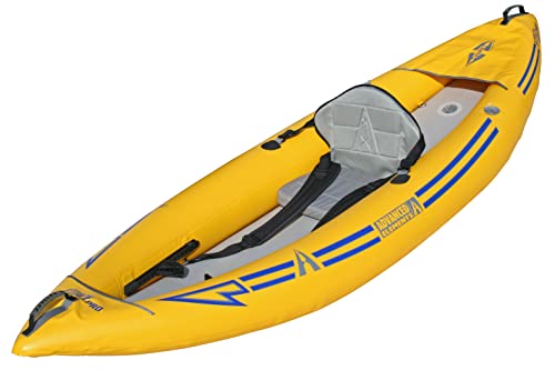 ADVANCED ELEMENTS Attack™ PRO Whitewater Inflatable Kayak 9' 9" Yellow