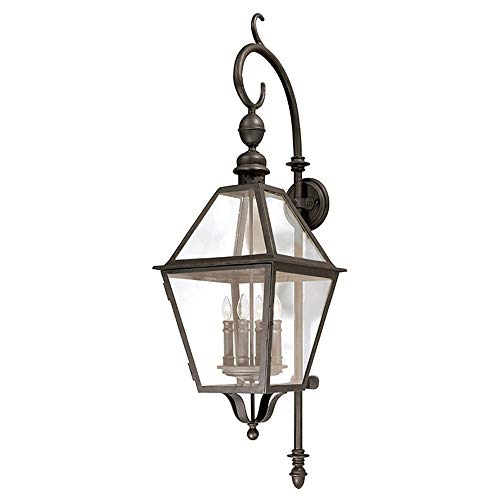 Troy Lighting Townsend 47"H 4-Light Outdoor Wall Lantern Dark Bronze