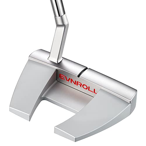 Evnroll 2023 EV5.1 Mallet Putter RH Satin Short Slant 35 White