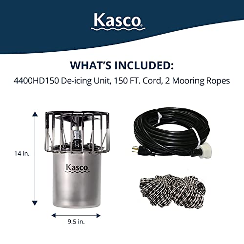 Kasco 1 HP Lake & Pond De-icer 240V with 150Ft Power Cord