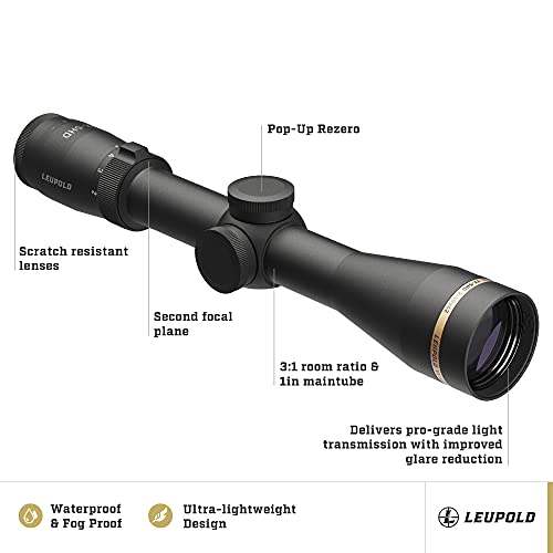 Leupold VX-5HD 2-10x42 Duplex Reticle Riflescope Duplex (171386)