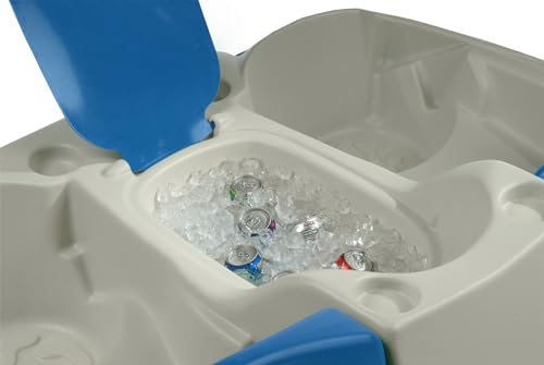 SUNDOLPHIN Sun Slider 5 Seat Pedal Boat with Canopy Blue