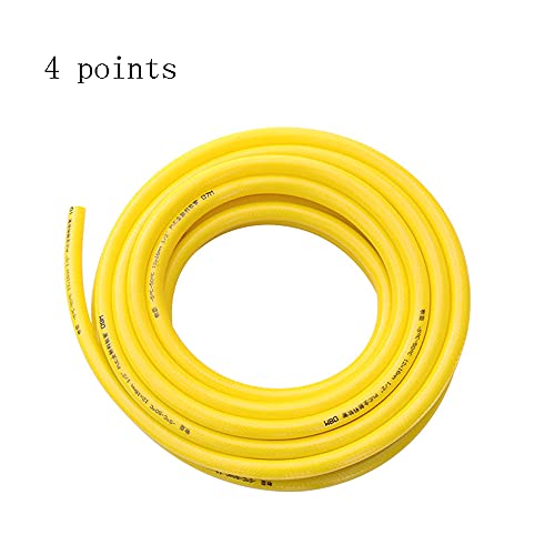 C/H 100M Reinforced PVC Garden Hose Yellow Green