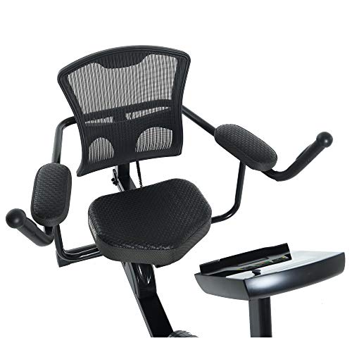Exerpeutic 5000 Indoor Recumbent Exercise Bike Black/Grey