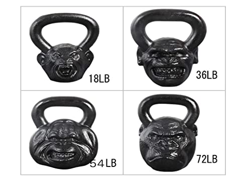 ADIEN DIY Custom Monkey Bobels 36lb Cast Iron Foot Heavy Home Gym Exercise