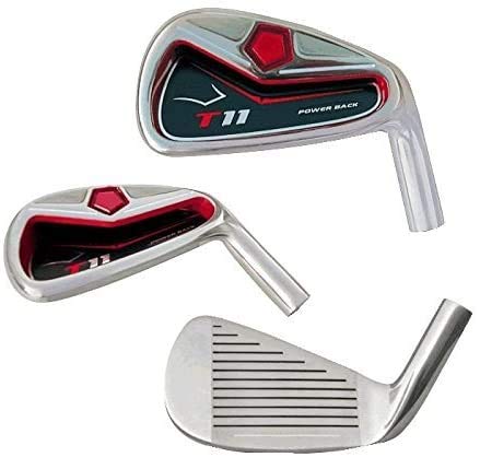 Power Back Golf Clubs Iron Set Black