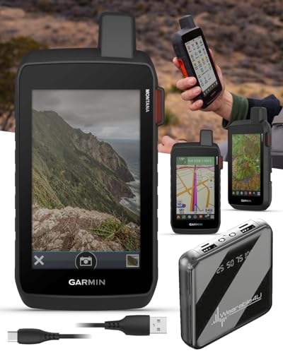Wearable4U Garmin Montana 760i Rugged GPS Handheld Navigator Black