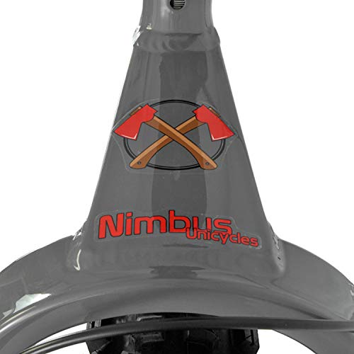 Unicycle.com Nimbus Hatchet 29" Plus Mountain Unicycle - Grey