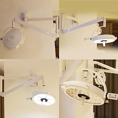 XUX Wall Mounted 108W LED Surgical Examination Light Shadowless Lamp White