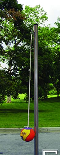 Gared Glava Sleeved Tetherball System with Ground Sleeve Installation