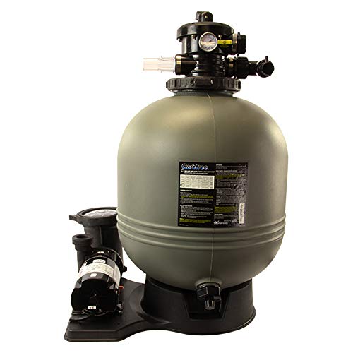 Waterway Carefree 22" Sand Filter System with .95 THP Hi-Flo Pump Grey