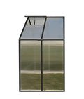 Monticello 8' x 4' Greenhouse Black