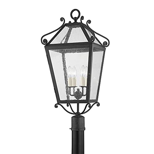 Troy Lighting Santa Barbara County 4 Light Outdoor Pendant French Iron