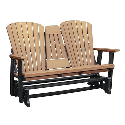 American Furniture Classics Two Person Glider Cedar and Black