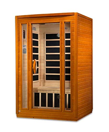 DYNAMIC SAUNAS San Marino 2-Person Low EMF Far Infrared Sauna
