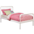 Rosebery Kids Solid Wood Twin Spindle Bed White