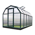 Palram Canopia Rion EcoGrow 2 Greenhouse 6x12 Ft Dark Green