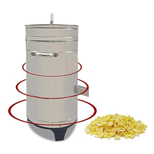 HayWHNKN Electric Salad Spinner 5.5 Gallon Stainless Steel Silver