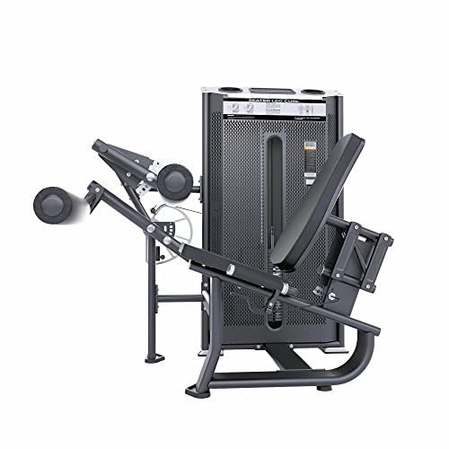 MiM USA Prestige Pro Commercial Dual Leg Extension and Leg Curl Machine Black