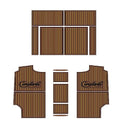 Valman Boat EVA Faux Teak Decking Floor Mat for 2000 Carolina Classic 25 Cockpit Pad - Color Options Available