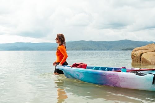 Perception Kayaks Hangtime 11 Recreational Kayak - Reclining Seat - Rear Lounging Seat - 11 ft - Funkadelic