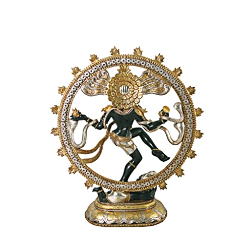 Design Toscano Dancing Shiva Cosmic Energy Idol Statue 48 Inch Bronze Finish