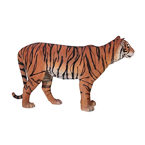 Design Toscano Powerful Pounce Sumatran Tiger Statue Full Color