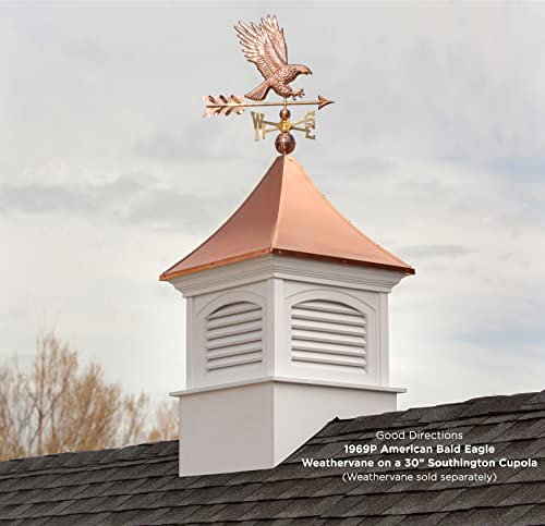 Good Directions Southington Vinyl Cupola with Copper Roof 42" x 66