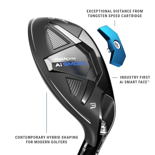 Callaway Golf Paradym AI Smoke Hybrid Black
