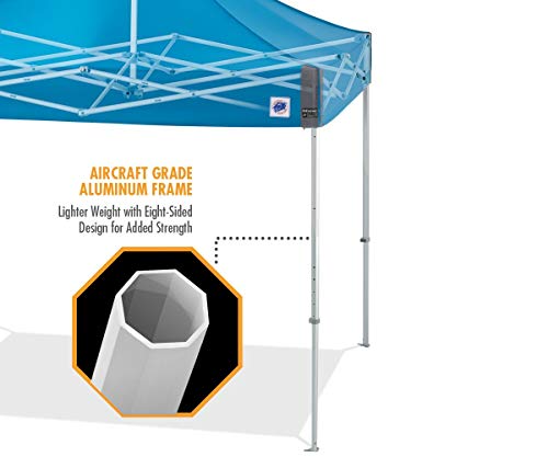 E-Z UP Endeavor Instant Shelter Canopy 10' x 10' Professional Grade Gray