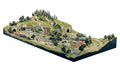 Woodland Scenics HO Grand Valley Layout Kit Multicolor