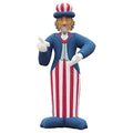 Air-Ads Supplies 25ft Giant Inflatable Lincoln Balloon with Blower Blue