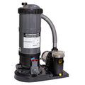 Blue Wave Cartridge Filter System 1 HP Pump Black