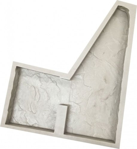 Walttools Heirloom Slate Bench Precast Concrete Mold Set 6 ft Slate
