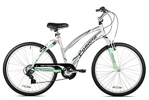 KENT Pomona Dual Suspension Comfort Bike 26inch Mint Green/Silver