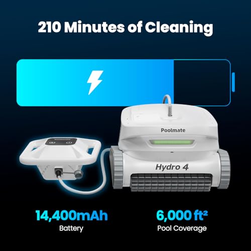 Chasing Poolmate Hydro 4 Robotic Pool Cleaner White