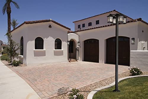 Z-Lite 2 Light Outdoor Post Mounted Fixture Black