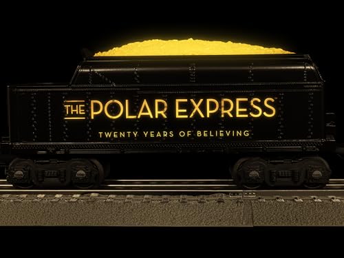 Lionel The Polar Express 20th Anniversary Electric O Gauge Bluetooth 5.0 Train Set with Remote Multicolor
