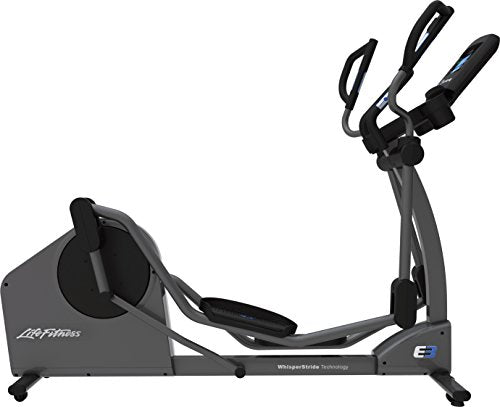 Life Fitness E3 Cross Trainer Elliptical Exercise Machine with Go Console Titanium