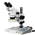 AmScope Professional Binocular Stereo Zoom Microscope 3.5X-90X White