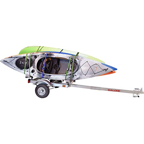 Malone EcoLight 4-Boat Stacker Kayak Trailer Package